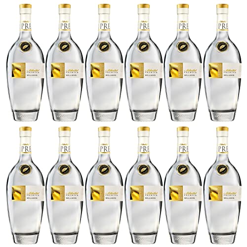 Scheibel Premium Williams Christ Birnen Brand Edelbrand I Visando Paket (12 x 0,35 Liter) von Scheibel