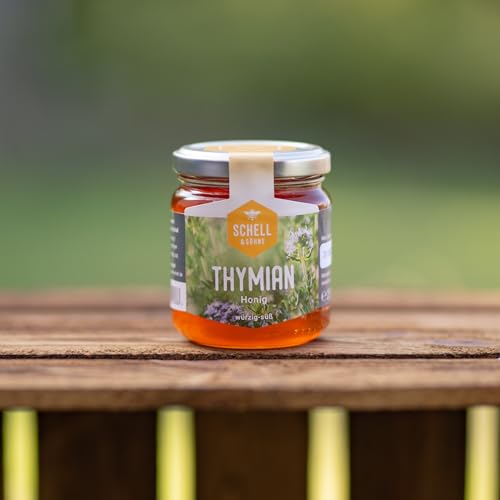 SCHELL & SÖHNE Neuseeländischer Thymianhonig 250g - Imkerei Schell - flüssiger Honig aus Neuseeland SCHELL & SÖHNE Neuseeländischer Thymianhonig 250g - Imkerei Schell - flüssiger Honig aus Neuseeland von Schell & Söhne