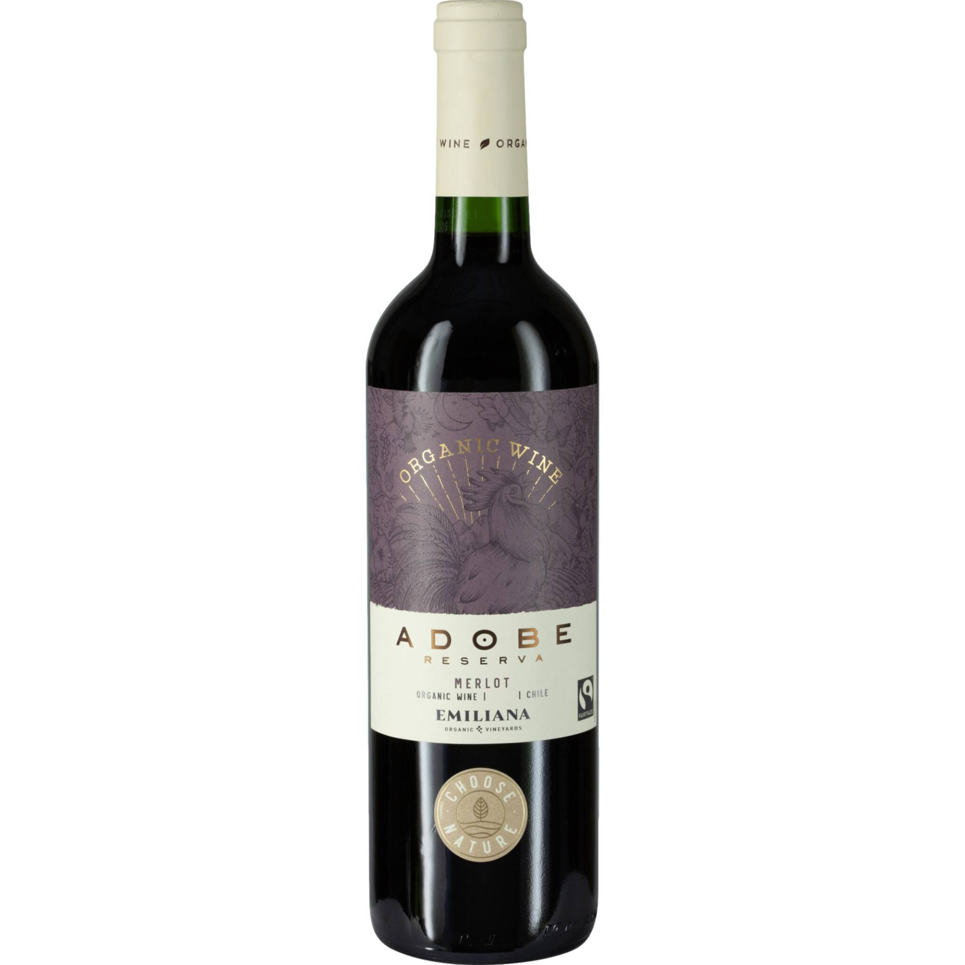 Emiliana Adobe Merlot Reserva Bio, Valle del Rapel, Valle Central, 2022, Rotwein Emiliana Adobe Merlot Reserva Bio, Valle del Rapel, Valle Central, 2022, Rotwein von Schenk GmbH - Alemannenstr. 33 - D-76532 Baden-Baden