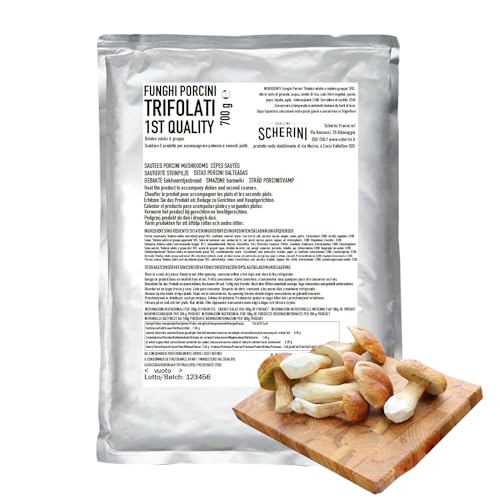 Trifold Steinpilze 1st Qualität, 700 g, Catering-Tasche von Scherini Valtellina