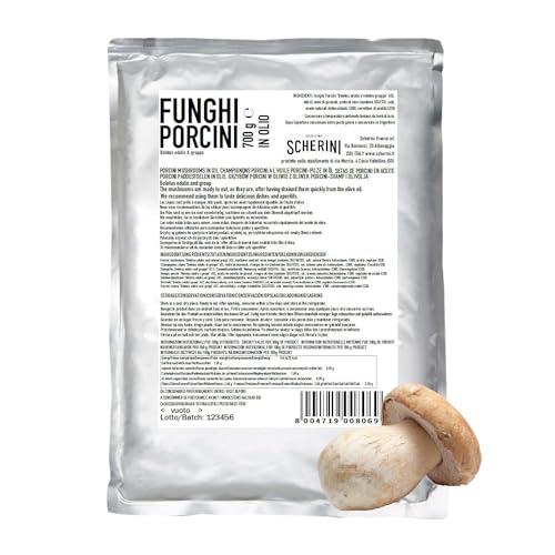 Pilze für die Gastronomie (700 g, Pilze für Steinpilze auf Öl) Pilze für die Gastronomie (700 g, Pilze für Steinpilze auf Öl) von Scherini Valtellina