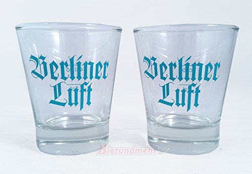 2 Shotgläser "Berliner Luft" 4cl 2 Shotgläser "Berliner Luft" 4cl von Schilkin