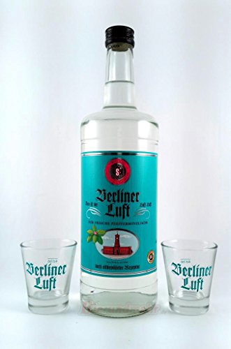 Berliner Luft 0,7 l Flasche Das Original mit 2 Gläsern Berliner Luft 0,7 l Flasche Das Original mit 2 Gläsern von Schilkin