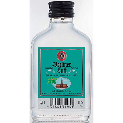 Berliner Luft 18% Klarer Pfefferminzlikör Schilikin 12 x 0,1l Berliner Luft 18% Klarer Pfefferminzlikör Schilikin 12 x 0,1l von Schilkin