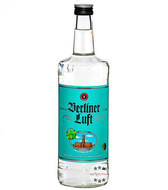 Berliner Luft Pfefferminzlikör  (18 % vol, 1,0 Liter) von Schilkin