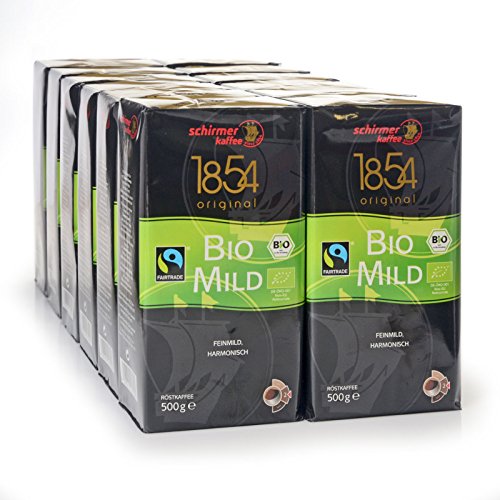 Schirmer Bio Kaffee mild 500g gemahlen von Schirmer