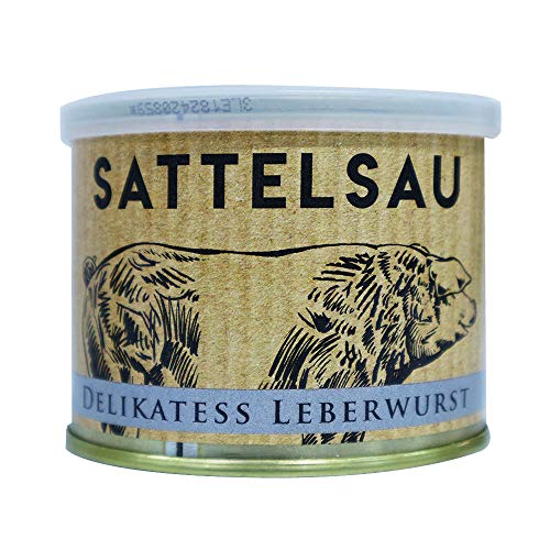 Leberwurst vom Sattelschwein (200g) von Schirmerhof