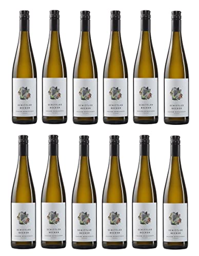 12x 0,75l - Schittler-Becker - Grauer Burgunder - Qualitätswein Rheinhessen - Deutschland - Weißwein trocken von Schittler-Becker