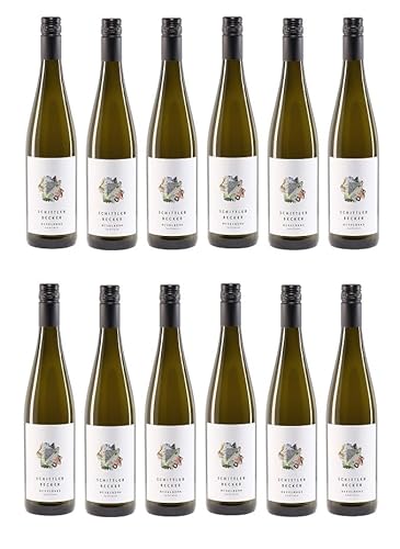 12x 0,75l - Schittler-Becker - Huxelrebe - Spätlese - Prädikatswein Rheinhessen - Deutschland - Weißwein lieblich von Schittler-Becker