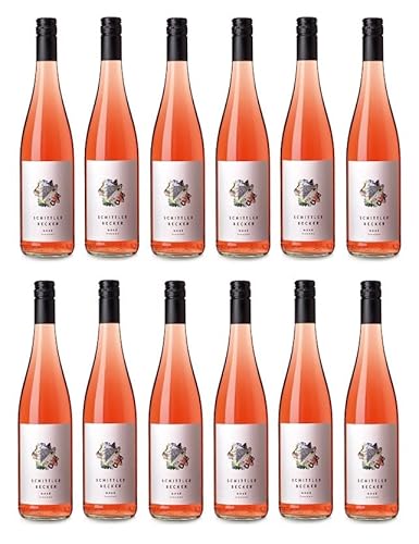 12x 0,75l - Schittler-Becker - Rosé-Cuvée - Qualitätswein Rheinhessen - Deutschland - Rosé-Wein trocken von Schittler-Becker