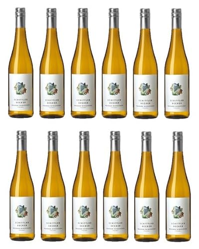 12x 0,75l - Schittler-Becker - Weißer Burgunder - Qualitätswein Rheinhessen - Deutschland - Weißwein trocken von Schittler-Becker