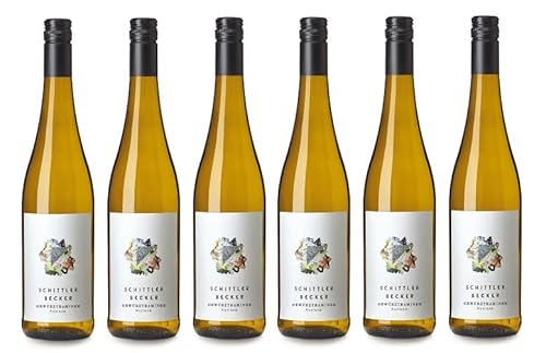 6x 0,75l - Schittler-Becker - Gewürztraminer - Auslese - Prädikatswein Rheinhessen - Deutschland - Weißwein süß - Dessertwein 6x 0,75l - Schittler-Becker - Gewürztraminer - Auslese - Prädikatswein Rheinhessen - Deutschland - Weißwein süß - Dessertwein von Schittler-Becker