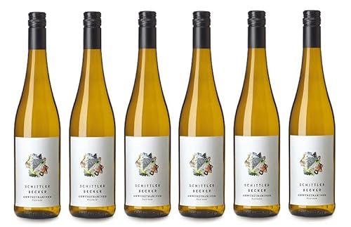 6x 0,75l - Schittler-Becker - Gewürztraminer - Auslese - Prädikatswein Rheinhessen - Deutschland - Weißwein süß - Dessertwein von Schittler-Becker