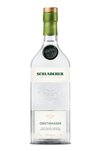 Schladerer Obstwasser, edler Obstbrand aus dem Schwarzwald, mild und klar mit Fruchtnoten sonnengereifter Früchte aus der Region (1 x 0.7 l) von Schladerer