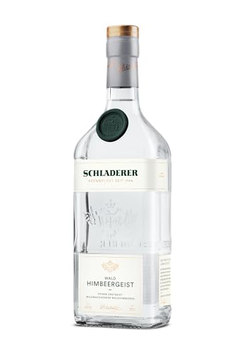 Schladerer Wald Himbeergeist, edler Obstgeist aus dem Schwarzwald, intensiv und fruchtig dank wildwachsender Waldhimbeeren aus den Karpaten Obstbrände (1 x 700 ml) von Schladerer