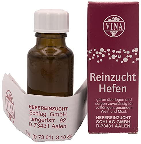 Vina Reinzuchthefe 50L Kaltgärhefe Steinberg Portwein Burgund Bordeaux (Steinberg 50L) von Schlag