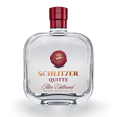 Schlitzer Alter Quitten-Brand 40% vol. Edelobstbrand im Tonkrug gelagert (1 x 0.5l) von Schlitzer Destillerie