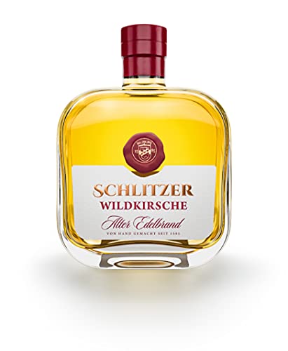 Schlitzer Alter Wildkirschen Brand 43% vol. Kirschbaumfass gelagert (1 x 0.5l) von Schlitzer Destillerie