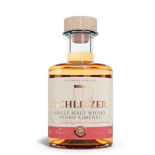 Schlitzer Destillerie Single Malt Whisky -Pedro Ximénez- (1 x 0.05l) von Schlitzer Destillerie