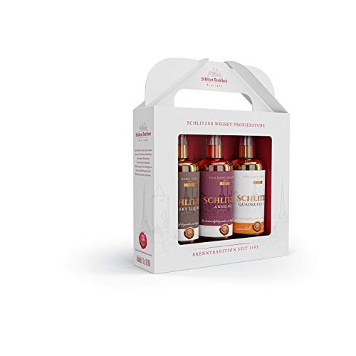 Schlitzer Destillerie Whisky Tasting Varianten Geschenkbox (3x 0,05L) von Schlitzer Destillerie