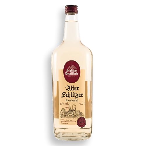 Schlitzer Alter Kornbrand – Edle Spirituose aus Deutschland (38% Vol.) – Fein gereift für milden Genuss (1 x 0.7l) von Schlitzer Destillerie