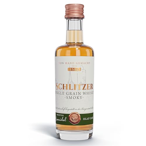 Schlitzer Single Grain Whisky smoky 48,8% vol. (1x 0,05 l) von Schlitzer Destillerie