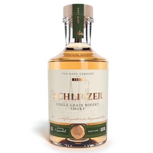Schlitzer Single Grain Whisky -smoky- 48,8% vol. (1x 0,5 l) von Schlitzer Destillerie