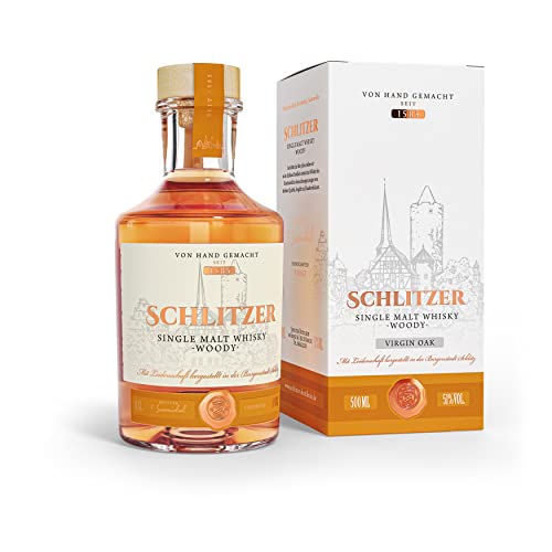 Schlitzer Single Malt Whisky -woody- (1 x 0.5l) inkl. Geschenkverpackung von Schlitzer Destillerie