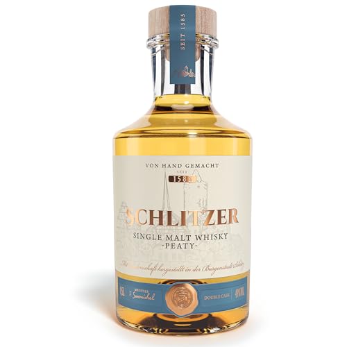 Schlitzer Single Malt Whisky peaty 49% vol., (1 x 0.5 l) von Schlitzer Destillerie
