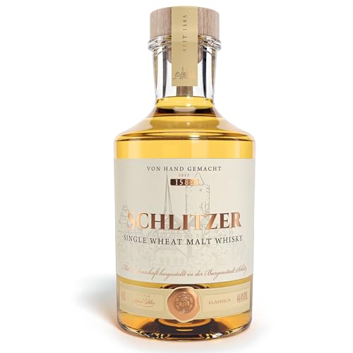 Schlitzer Single Wheat Malt Whisky – Feinster Weizen-Whisky aus Deutschland (43% Vol.) – 0,5L von Schlitzer Destillerie
