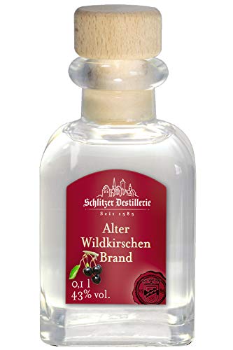 Schlitzer Alter Wildkirschbrand 43% 0,1 Liter von Schlitzer Destillerie