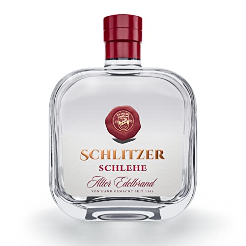 Schlitzer Alter Schlehen-Brand - Handverlesener Edelobstbrand, 10 Jahre gereift, 40% vol., 0,5 Liter - mit Steinobst-Aroma von Schlitzer Destillerie