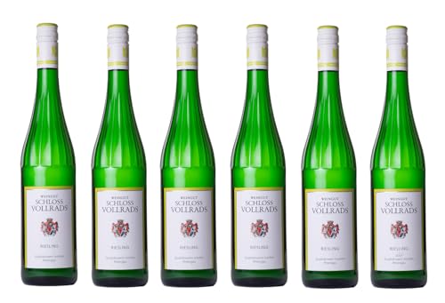 6x 0,75l - Schloss Vollrads - Riesling - VDP.Gutswein - Qualitätswein Rheingau - Deutschland - Weißwein trocken von Schloss Vollrads