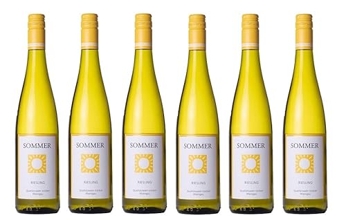 6x 0,75l - Schloss Vollrads - "Sommer" - Riesling - Qualitätswein Rheingau - Deutschland - Weißwein trocken von Schloss Vollrads