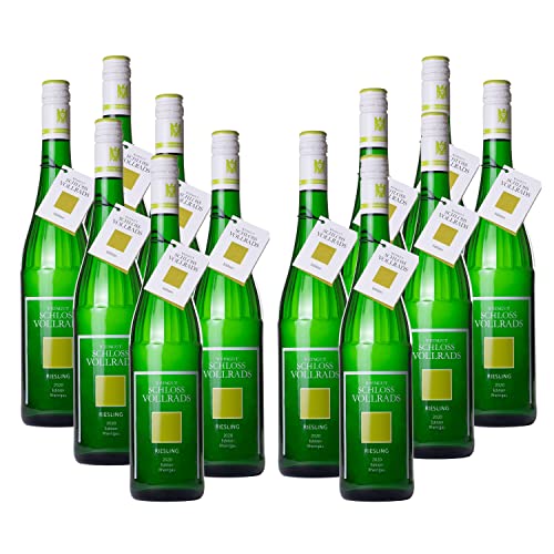 SCHLOSS VOLLRADS - Weingut Schloss Vollrads Riesling Edition Qualitätswein feinherb VDP.GUTSWEIN, 12x0.75l von Schloss Vollrads