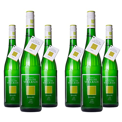 SCHLOSS VOLLRADS - Weingut Schloss Vollrads Riesling Edition Qualitätswein feinherb VDP.GUTSWEIN, 6x0.75l von Schloss Vollrads