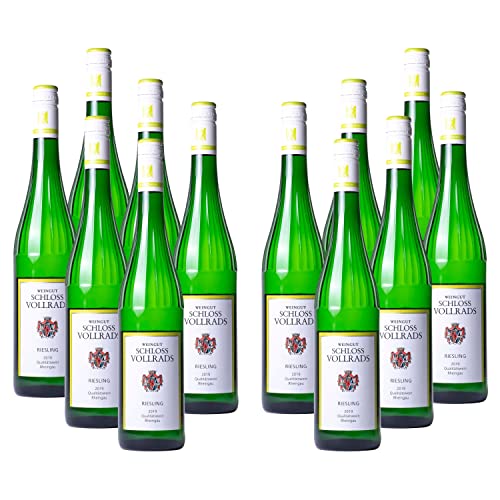 SCHLOSS VOLLRADS - Weingut Schloss Vollrads Riesling Qualitätswein fruchtig-süß VDP.GUTSWEIN, 12x0.75l von Schloss Vollrads
