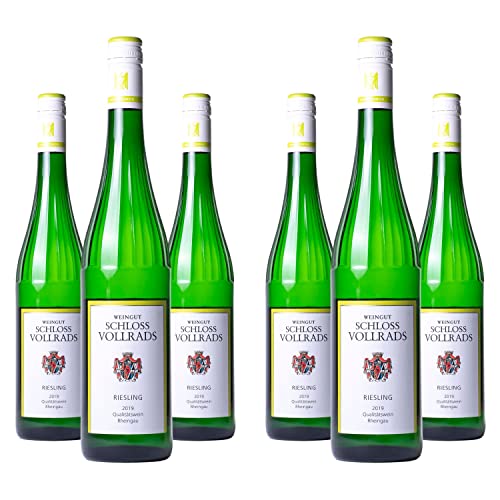 SCHLOSS VOLLRADS - Weingut Schloss Vollrads Riesling Qualitätswein fruchtig-süß VDP.GUTSWEIN, 6x0.75l von Schloss Vollrads