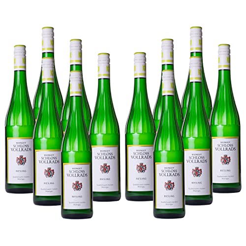 SCHLOSS VOLLRADS - Weingut Schloss Vollrads Riesling Qualitätswein trocken VDP.GUTSWEIN, 2021, 12x0.75l von Schloss Vollrads