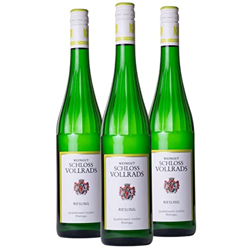 SCHLOSS VOLLRADS - Weingut Schloss Vollrads Riesling Qualitätswein trocken VDP.GUTSWEIN, 2021, 3x0.75l von Schloss Vollrads