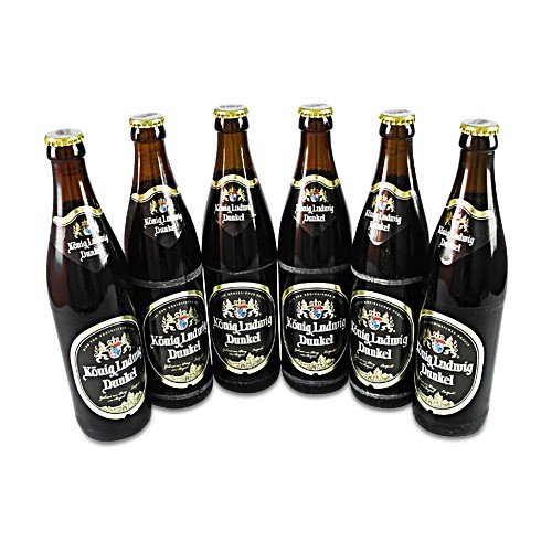 König Ludwig Dunkel (6 Flaschen à 0,5 l / 5,1 % vol.) inc. 0,48€ MEHRWEG Pfand von Schlossbrauerei Kaltenberg