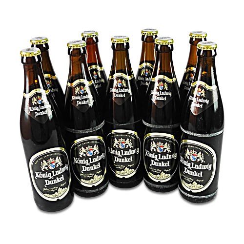 König Ludwig Dunkel (9 Flaschen à 0,5 l / 5,1% vol.) von Schlossbrauerei Kaltenberg