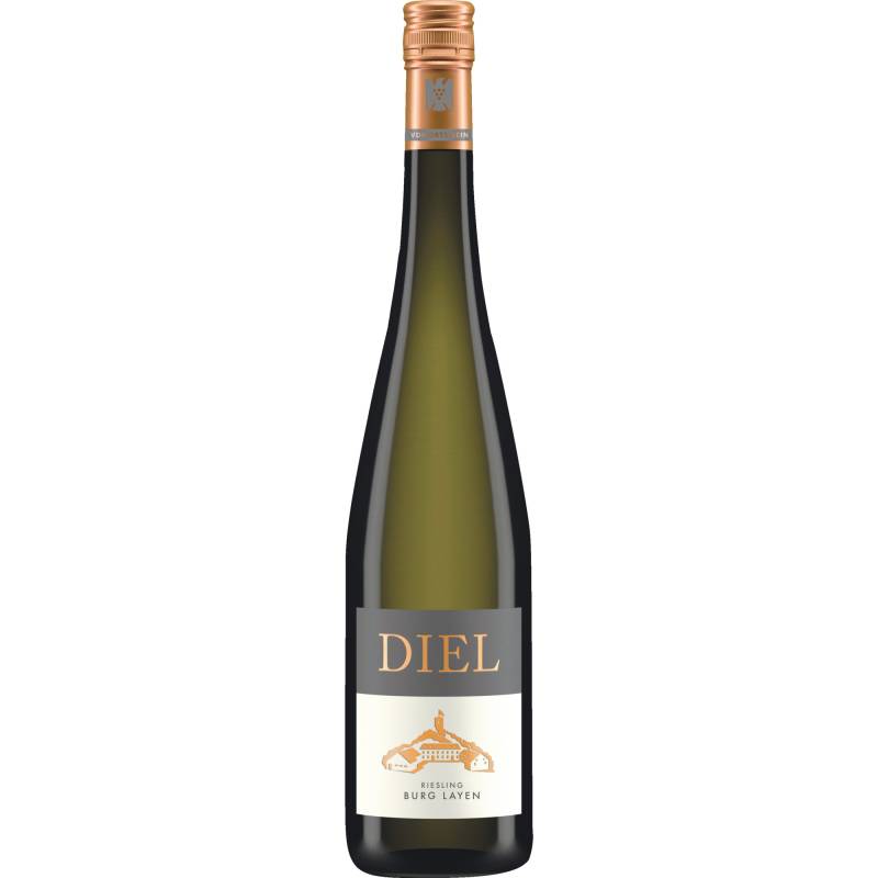 Burg Layen Riesling, Trocken, Nahe, Nahe, 2022, Weißwein von Schlossgut Diel, D - 55452 Burg Layen