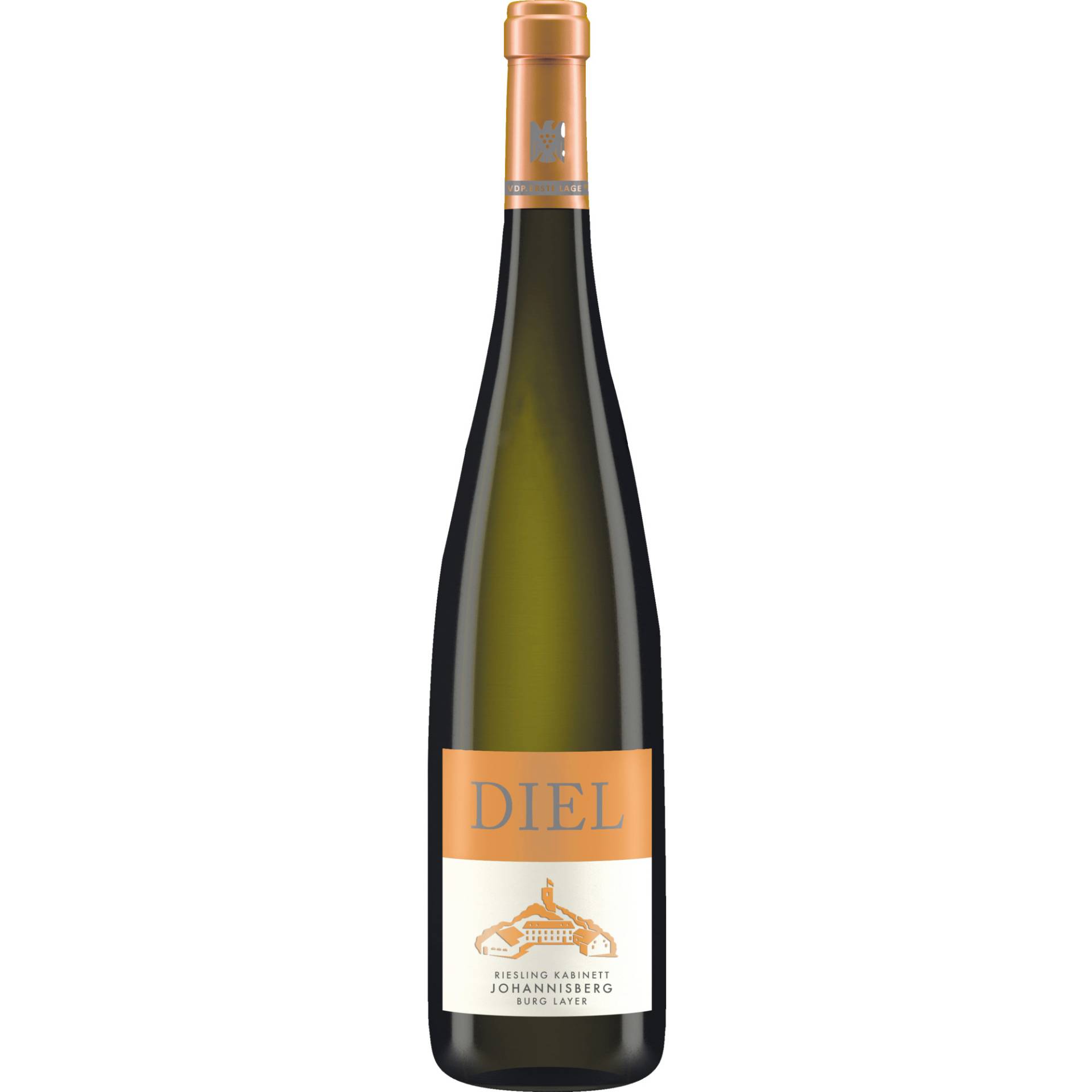 Johannisberg Riesling Kabinett Erste Lage, Nahe, Nahe, 2022, Weißwein Johannisberg Riesling Kabinett Erste Lage, Nahe, Nahe, 2022, Weißwein von Schlossgut Diel, D - 55452 Burg Layen