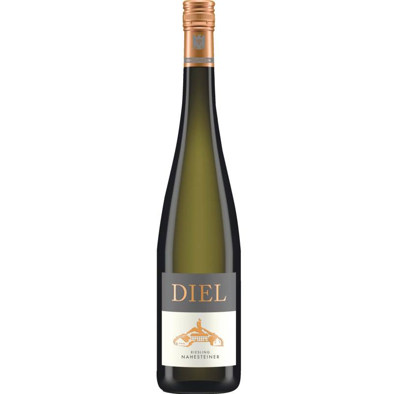 Nahesteiner Riesling, Trocken, Nahe, Nahe, 2022, Weißwein von Schlossgut Diel, D - 55452 Burg Layen