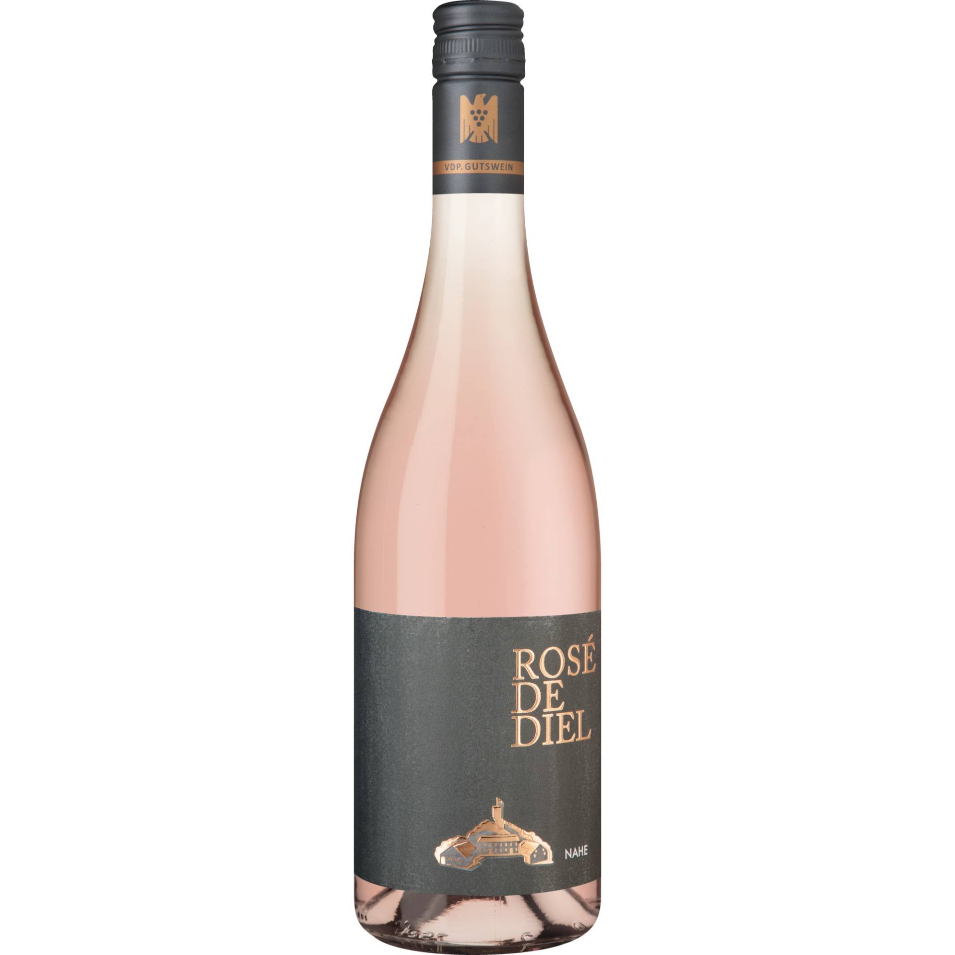 Rosé de Diel Cuvée, Trocken, Nahe, Nahe, 2022, Roséwein von Schlossgut Diel, D - 55452 Burg Layen