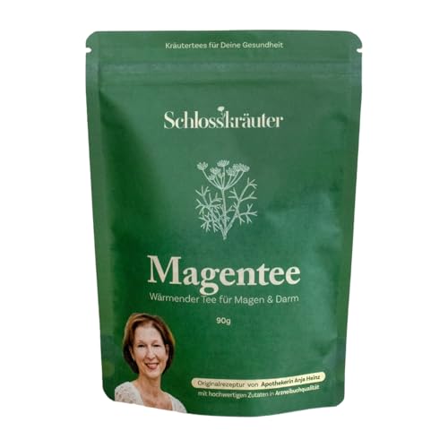 Magentee Magen & Darm Tee | Kräutertee lose mit Anis & Fenchel | 100% natürlich ohne künstliche Zusätze | Unterstützung der Magendarm Funktion, Darmflora & natürliche Darmreinigung von Schlosskräuter