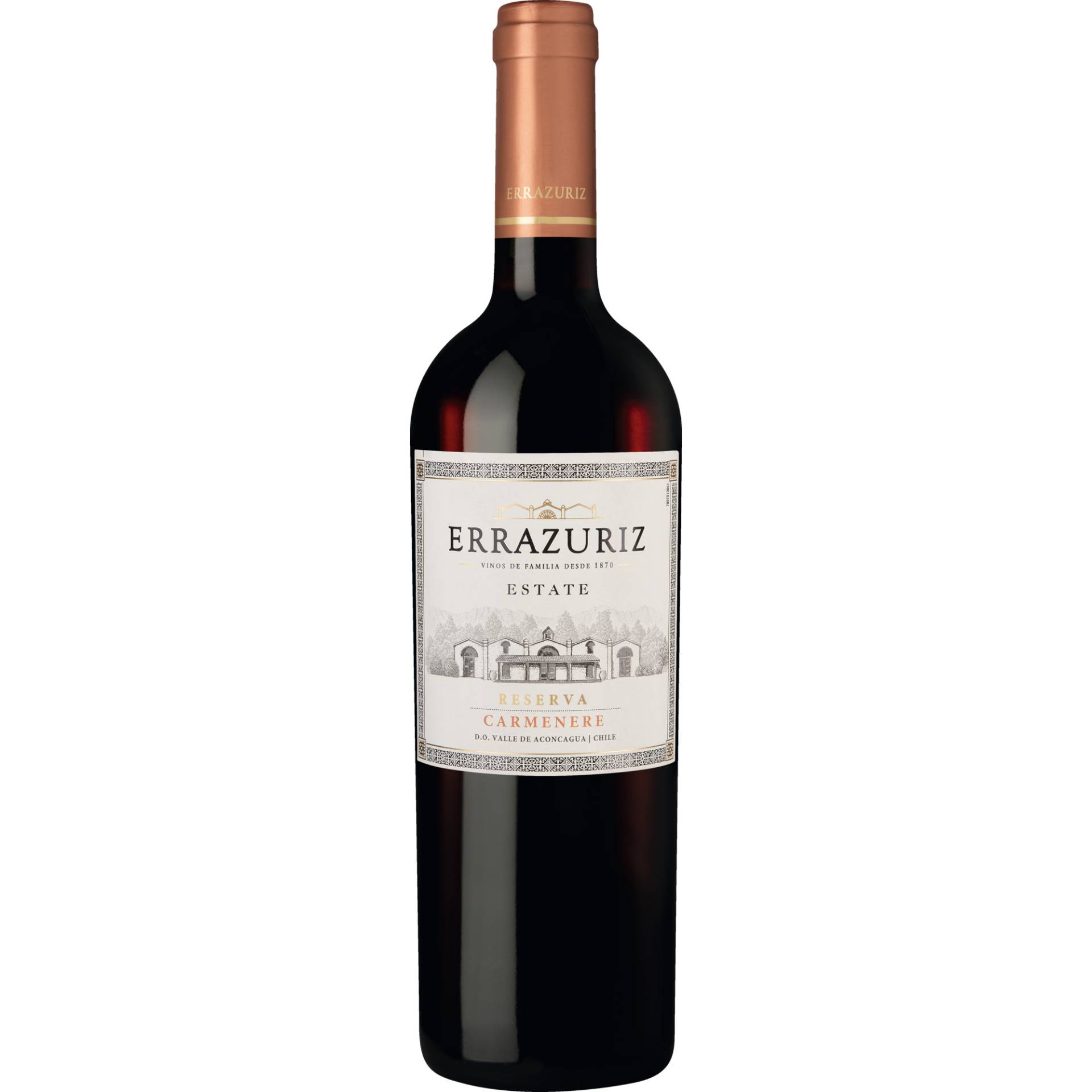 Errazuriz Estate Carménère, Valle de Aconcagua, Valle de Aconcagua, 2023, Rotwein Errazuriz Estate Carménère, Valle de Aconcagua, Valle de Aconcagua, 2023, Rotwein von Schlumberger Vertreibsgesellschaft, Buschstraße 20, D-53340 Meckenheim
