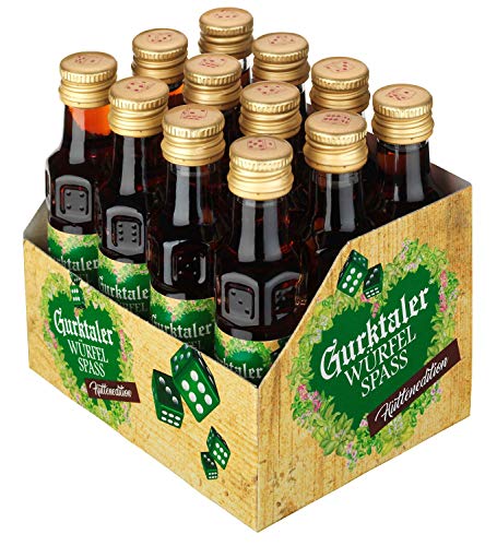Gurktaler Würfelspass Alpenkräuter 12x 0,02l Gurktaler Würfelspass Alpenkräuter 12x 0,02l von Schlumberger