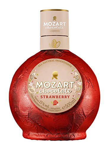 Mozart White Chocolate Cream Strawberry 0,5l von Schlumberger